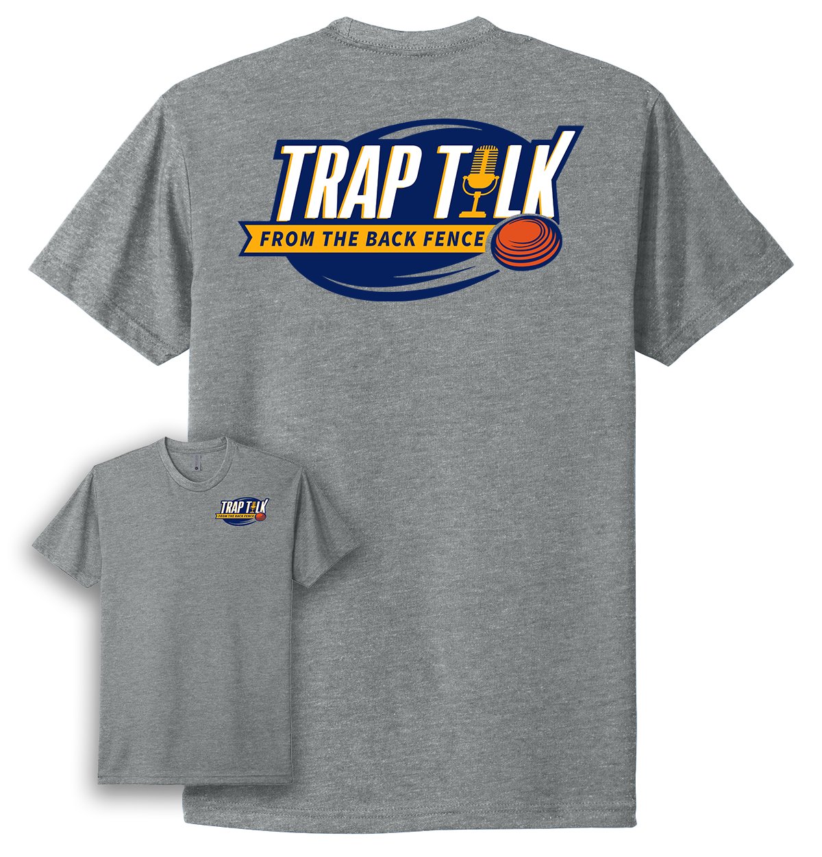 Full Color Logo T-Shirt on Gray