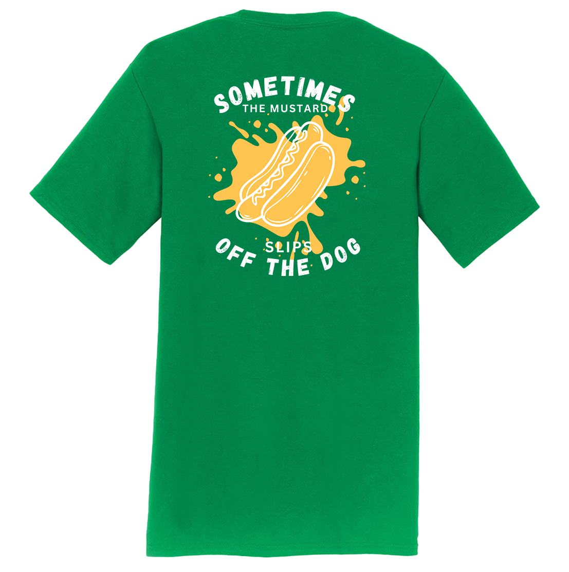 Mustard Splits Off the Dog T-Shirt