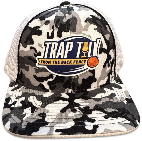Camo Logo Flex Fit Gray & White Hat